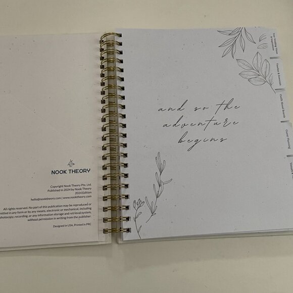 Our Wedding Planner Book - Picture 4 of 10